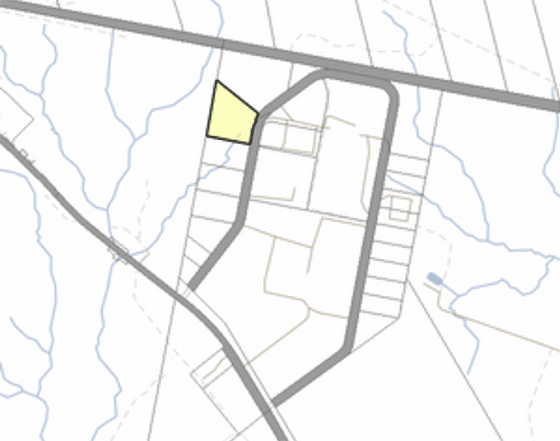 map Lot 20 Lancaster Crescent